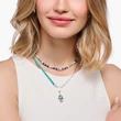 Kép 2/2 - Thomas Sabo kék Fatima keze charm - 2020-007-1