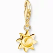 Kép 1/2 - Thomas Sabo arany Nap charm - 2024-413-39