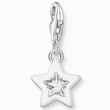 Kép 1/2 - Thomas Sabo fehér csillag charm - 2044-041-14