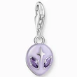 Kép 1/2 - Thomas Sabo lila ufo charm - 2049-041-13