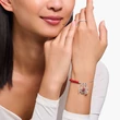 Kép 2/3 - Thomas Sabo piros rózsa charm - 2076-664-10