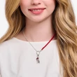 Kép 3/3 - Thomas Sabo piros rózsa charm - 2076-664-10