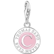 Kép 1/2 - Thomas Sabo rózsaszín Charmista Coin charm - 2096-007-9