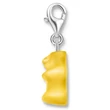 Kép 3/4 - Thomas Sabo x HARIBO sárga gumimaci charm - 2183-017-4
