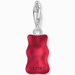 Kép 3/4 - Thomas Sabo x HARIBO piros gumimaci charm ezüst karabinerrel - 2189-017-10