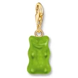 Kép 1/3 - Thomas Sabo x HARIBO zöld gumimaci charm - 2192-413-6