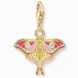 Kép 1/2 - Thomas Sabo aranyozott színes lepke charm - 2209-565-7