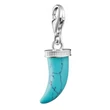 Kép 1/3 - Thomas Sabo Türkiz fog ezüst charm  - 2235-404-17
