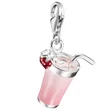 Kép 1/3 - Thomas Sabo Rózsaszín matcha és eper charm  - 2239-007-9