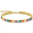 Kép 1/2 - Thomas Sabo karkötő színes kövekkel - A2030-996-7-L19V
