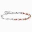 Kép 1/2 - Thomas Sabo láncos jasper gyöngy karkötő - A2099-350-7-L14