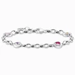 Kép 1/2 - Thomas Sabo ezüst láncos kerek motívumos karkötő - A2138-640-7-L19V