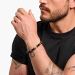 Kép 2/2 - Thomas Sabo Tigrisszem férfi karkötő - A2145-324-2-L19