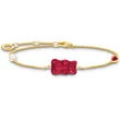Kép 1/2 - Thomas Sabo x HARIBO piros gumimaci karkötő - A2151-430-10-L19V