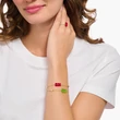 Kép 2/2 - Thomas Sabo x HARIBO zöld gumimaci karkötő - A2151-445-6-L19V