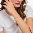 Kép 2/2 - Thomas Sabo x HARIBO többszínű gumimaci ezüst karkötő - A2152-017-7-L19V
