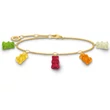 Kép 1/2 - Thomas Sabo x HARIBO többszínű gumimaci arany karkötő - A2152-413-7-L19V