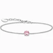 Kép 1/2 - Thomas Sabo karkötő rózsaszín cirkóniával - A2156-051-9-L19V