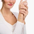 Kép 2/2 - Thomas Sabo karkötő rózsaszín cirkóniával - A2156-051-9-L19V
