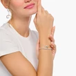 Kép 2/2 - Thomas Sabo ezüst összefonódó szívek karlánc - A2163-051-14-L19V