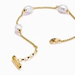 Kép 2/3 - Thomas Sabo sárga arany édesvízi gyöngyös karkötő - A2189-430-14-L19V - Natural Beauty