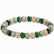 Kép 1/3 - Thomas Sabo 9 mm jáspis, jade és labradorit gyöngyös férfi karkötő - A2196-503-6-L17