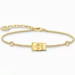 Kép 1/2 - Thomas Sabo x HARIBO sárga arany gumimaci karkötő - A2203-414-39-L19V