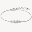 Kép 1/3 - Thomas Sabo ezüst karkötő tripla cirkónia kővel - A2221-051-14
