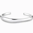 Kép 1/2 - Thomas Sabo ezüst organikus nyitott karperec - AR116-001-21-L17