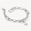 Kép 2/3 - Thomas Sabo Connect Link ezüst charmgyűjtő karkötő három nyitható láncszemmel - C1203-001-21-L17