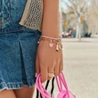 Kép 3/3 - Thomas Sabo Connect Link sárga arany charmgyűjtő karkötő három nyitható láncszemmel - C1203-413-39-L17