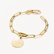 Kép 2/3 - Thomas Sabo Connect Link sárga arany charmgyűjtő karkötő nyitható láncszemmel - C1205-413-39-L17