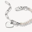 Kép 2/3 - Thomas Sabo Connect Link gyöngyös karkötő nyitható ezüst láncszemmel - C1209-082-14-L17