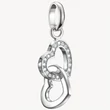 Kép 1/3 - Thomas Sabo Connect összefonódó szívek charm - CC1201-051-14