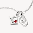 Kép 2/3 - Thomas Sabo Connect összefonódó szívek charm - CC1201-051-14