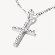 Kép 2/3 - Thomas Sabo Connect cirkónia köves ezüst kereszt charm - CC1203-051-14