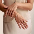 Kép 3/3 - Thomas Sabo Connect cirkónia köves ezüst kereszt charm - CC1203-051-14