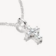 Kép 2/3 - Thomas Sabo Connect cirkónia köves ezüst kereszt charm - CC1206-051-14