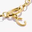 Kép 2/3 - Thomas Sabo Connect sárga arany "C" betű charm - CC1209-413-39