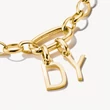 Kép 2/3 - Thomas Sabo Connect sárga arany "D" betű charm - CC1210-413-39