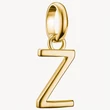 Kép 1/3 - Thomas Sabo Connect sárga arany "Z" betű charm - CC1232-413-39