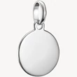 Kép 1/3 - Thomas Sabo Connect gravírozható, kör alakú ezüst charm - CC1271-001-21