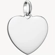Kép 1/3 - Thomas Sabo Connect gravírozható, szív alakú ezüst charm - CC1274-001-21