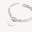 Kép 2/3 - Thomas Sabo Connect gravírozható, szív alakú ezüst charm - CC1274-001-21