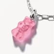 Kép 2/3 - Thomas Sabo X HARIBO Connect rózsaszín gumimaci charm - CC1275-017-9