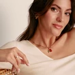 Kép 3/3 - Thomas Sabo X HARIBO Connect piros gumimaci charm - CC1275-413-10