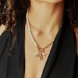 Kép 3/3 - Thomas Sabo X HARIBO Connect sárga arany gumimaci charm - CC1276-413-39