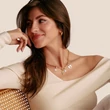 Kép 3/3 - Thomas Sabo Connect cirkónia köves ezüst négylevelű lóhere charm - CC1281-051-14