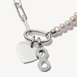 Kép 2/3 - Thomas Sabo Connect cirkónia köves ezüst végtelen jel charm - CC1284-051-14