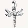 Kép 1/3 - Thomas Sabo Connect cirkónia köves ezüst szitakötő charm - CC1285-051-14